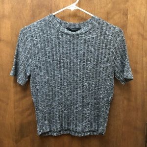 Forever 21 marled grey top